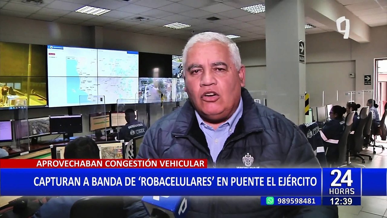 Atrapan a peligrosos delincuentes que robaban a transeúntes en puente del Ejército
