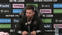 Lionel Messi, feliz de su presente en Inter Miami