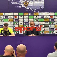 İsmail Kartal: "Doğru oyun, taktiksel disiplin!"