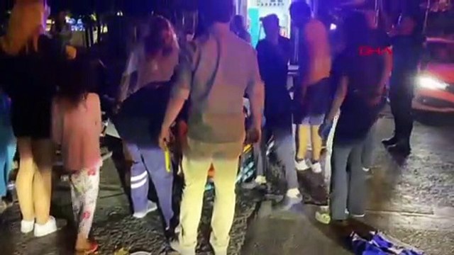 Accident de moto à Şişli： Conducteur blessé