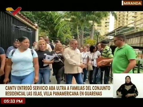 Miranda | CANTV realizó la verificación e instalación de fibra óptica en Guarenas