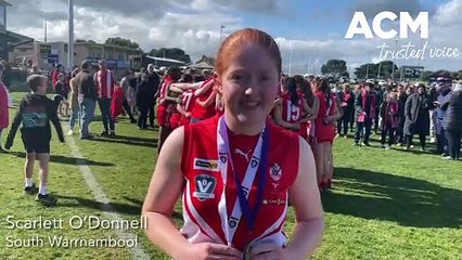 South Warrnambool's Scarlett O'Donnell Crowned Best Player in WVFFL Under 18s Grand Final 🏆