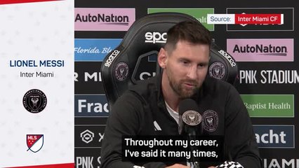 Winning eighth Ballon d'Or 'not important to me' - Messi