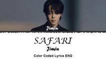 JIMIN AI Safari Lyrics (Color Coded Lyrics)