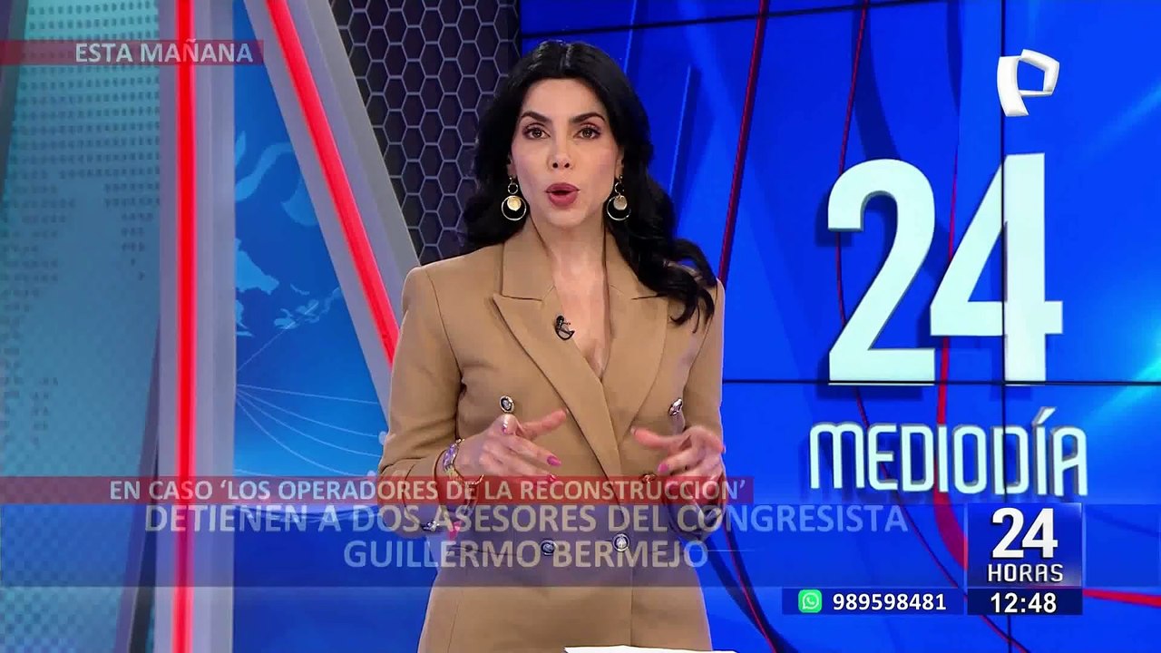 Guillermo Bermejo: detienen a dos asesores del congresista en megaoperativo de la Fiscalía