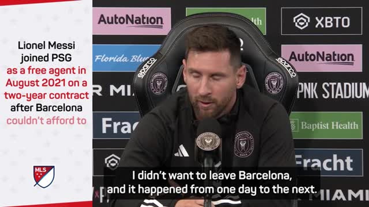 'I did not want to leave Barcelona' - Messi rev...