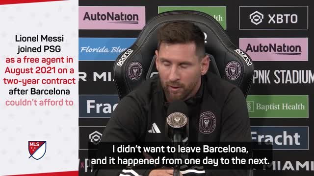 'I did not want to leave Barcelona' - Messi reveals truth behind PSG move