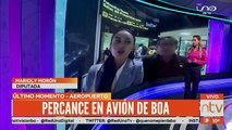 Por desperfectos técnicos: Avión BOA no despegó y pasajeros quedaron encerrados, según diputados