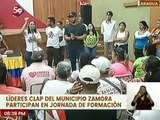 Aragua | Líderes CLAP del mcpio. Zamora participan en Jornada de Formación Productiva