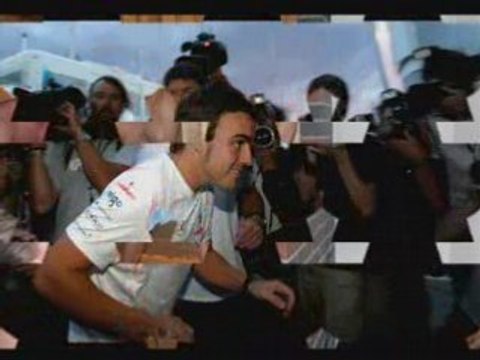 Kimi Räikkönen and Fernando Alonso