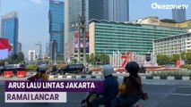 Ruas Jalan di Jakarta Ramai Lancar Usai Perayaan HUT ke-78 RI