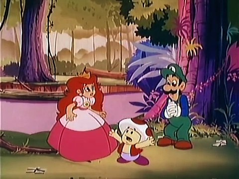 Super Mario Brothers Super Show 40 Mario of The Apes, NINTENDO game animation