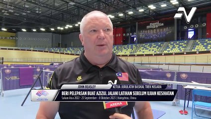 John Beasley benarkan Datuk Azizulhasni berlatih tanpa jalani ujian perubatan