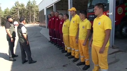 Les équipes sont prêtes 7⧸24 contre les incendies de forêt à Eskişehir