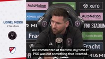 Messi thankful to have opposite experience in Miami vs Paris