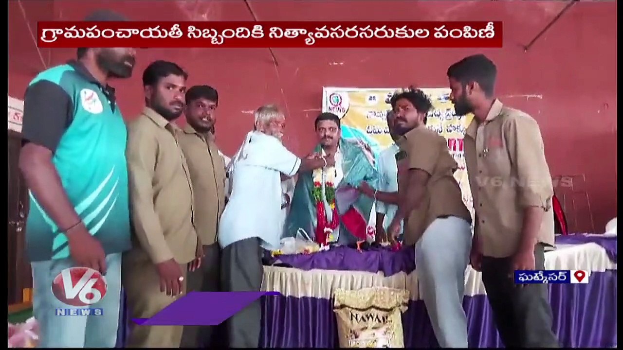 Teenmaar Mallanna Demands Govt To Permanent Sanitation Workers _ Medchal  _ V6 News