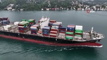 Rusya'nın tahıl koridoru anlaşmasından çekilmesi sonrası Ukrayna'dan yola çıkan gemi İstanbul Boğazı'ndan geçti