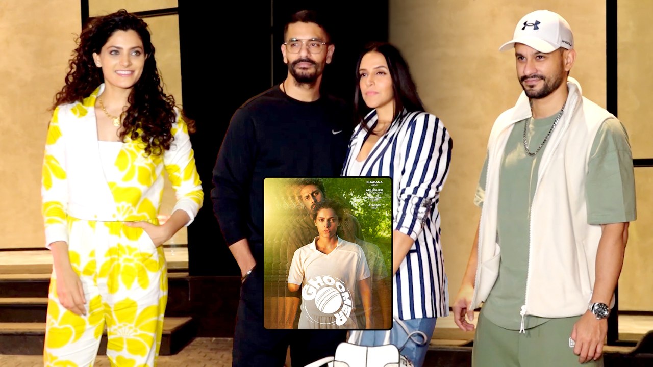 Saiyami Kher, Kunal Khemu, Boney Kapoor, Neha Dhupia, Attended A Special Screening Of Ghoomer