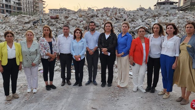 CHP Heyeti Hatay’ı mercek altına aldı: Hatay hala enkaz altında