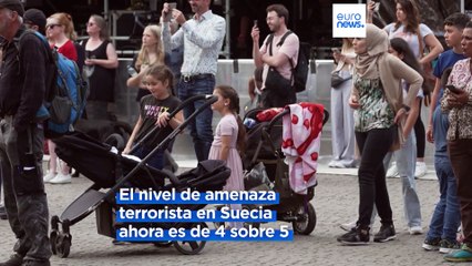 Suecia eleva su nivel de amenaza terrorista a 4 sobre 5