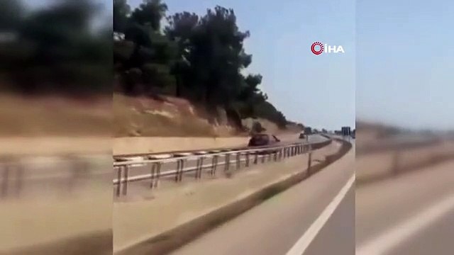 Bursa'da Ters Şeritte İlerleyen Sürücü Ölüme Meydan Okudu