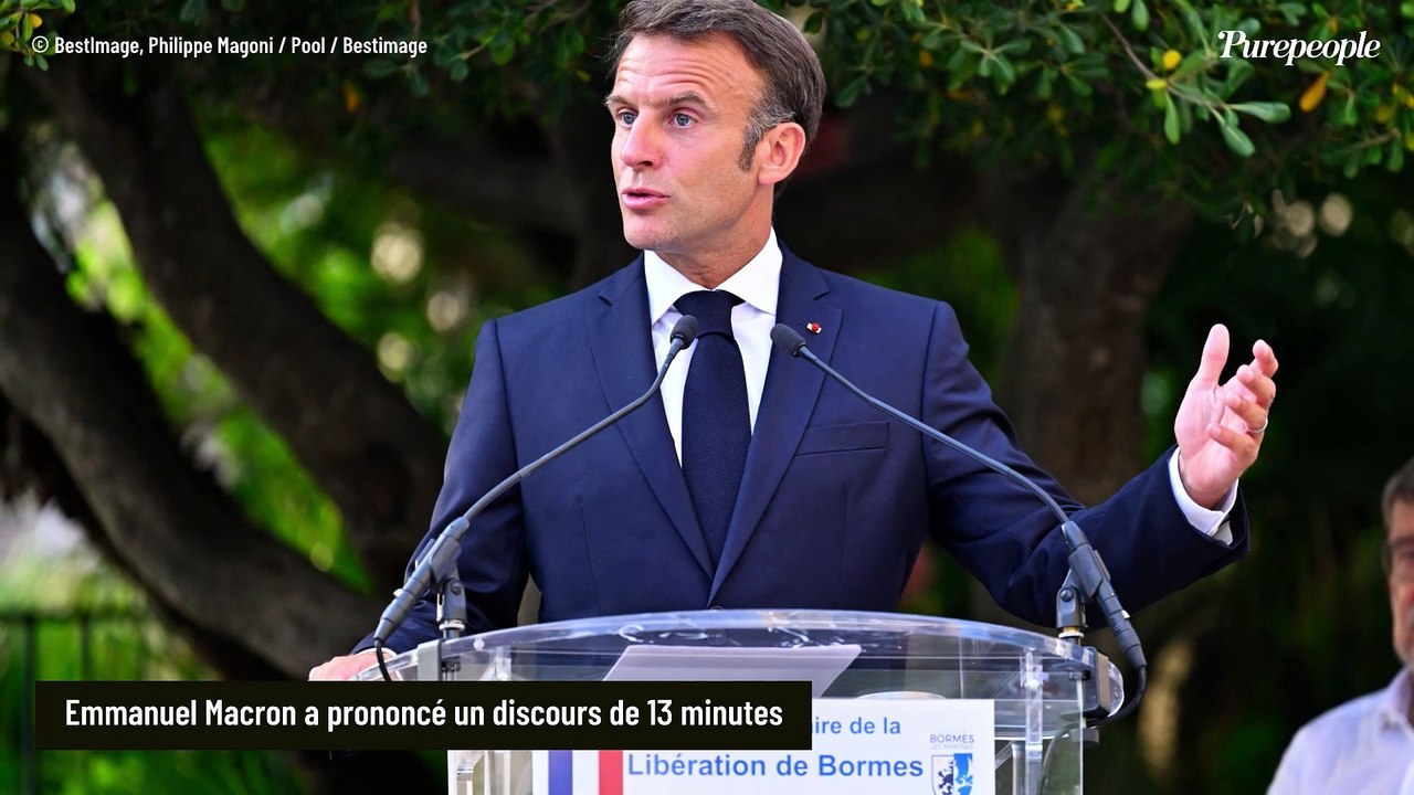 Emmanuel et Brigitte Macron très bronzés : bain de foule à Bormes-les-Mimosas pour amorcer la rentrée