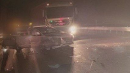 술 취해 역주행한 30대...정상 주행 차 들이받고 검거 / YTN