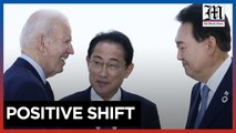 Biden urges Japan and South Korea for unity