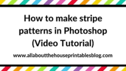 Photoshop Tips | How to Make Stripe Pattern in Photoshop in Hindi. |Technical Learning