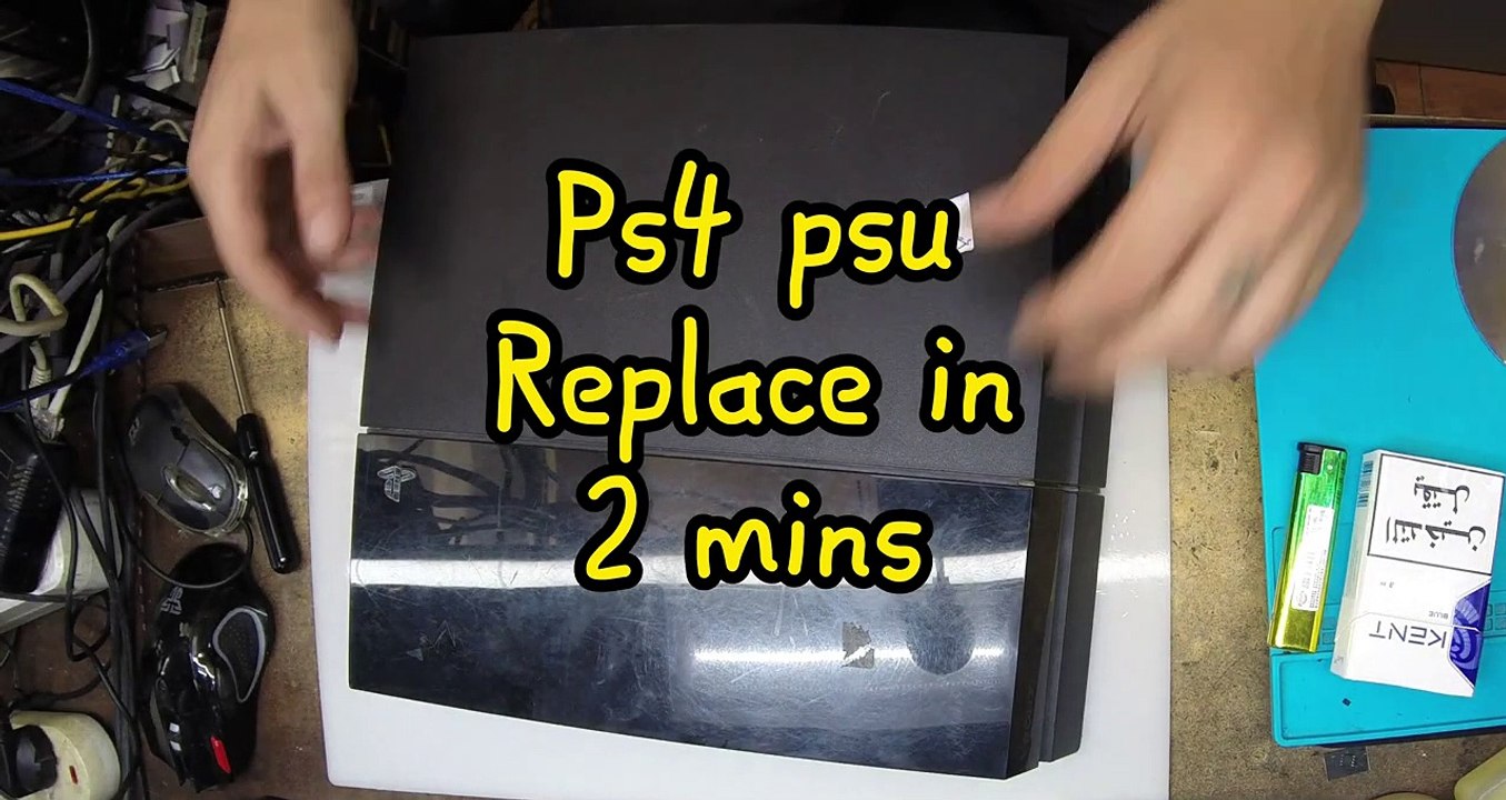 How To Change Your Ps4 Power Supply in 2 mins video Dailymotion