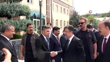 Ministre de l'agriculture et des forêts İbrahim Yumaklı à Siirt