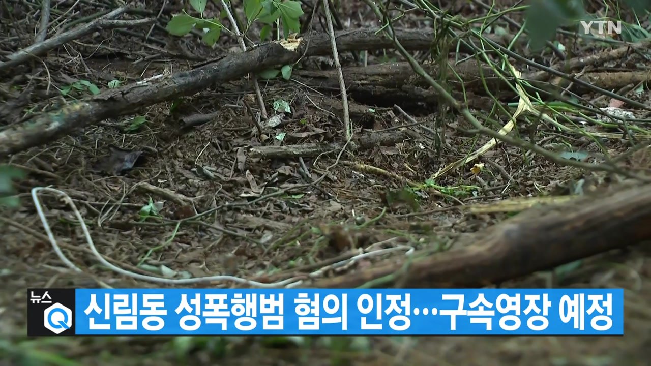 [대한민국실록2023] 오늘의 헤드라인: 신림동 성폭행범 30살 최 모 씨 구속영장 예정 / YTN