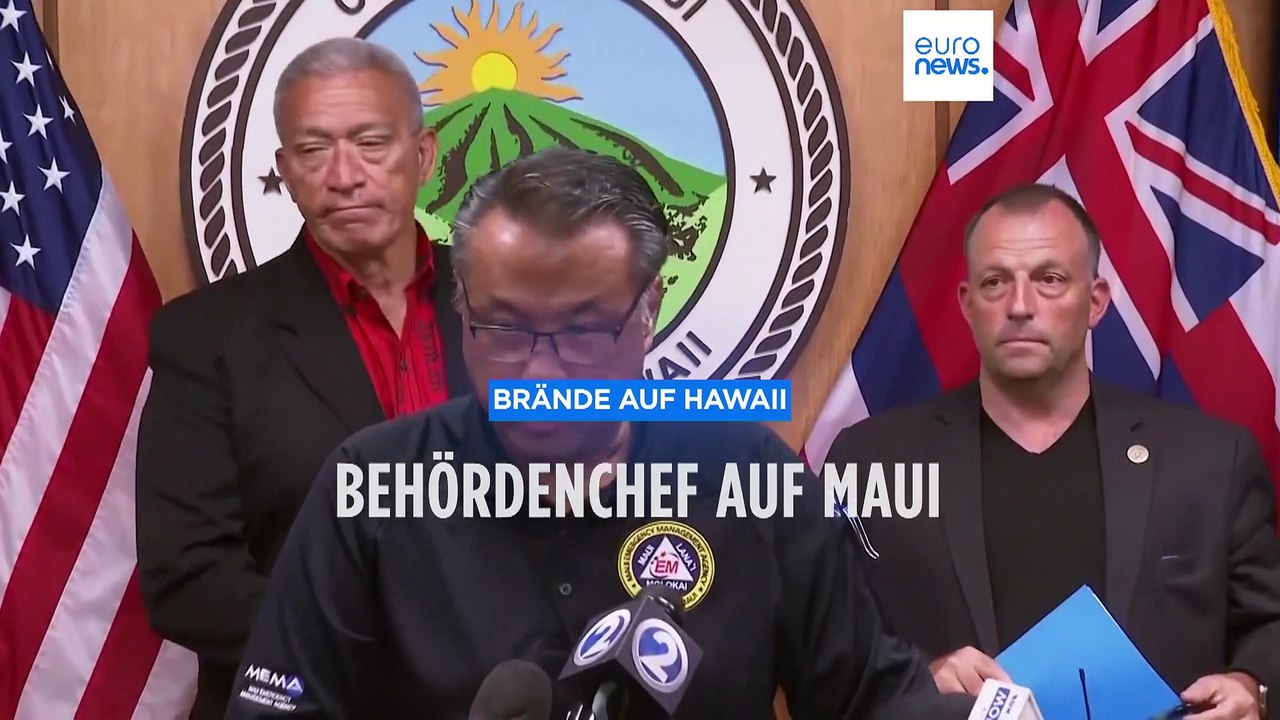 Keine Auslösung des Sirenenalarms auf Maui - Behördenchef tritt zurück