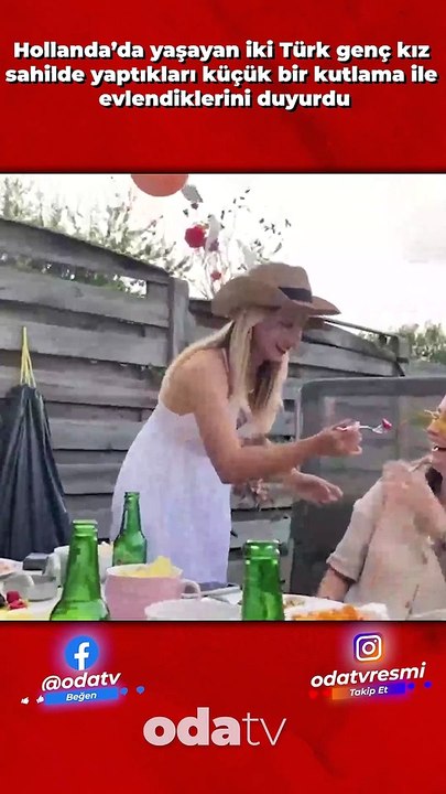 İki Türk Hollanda’da evlendi: Gelen eleştirilere bu video ile cevap verdiler