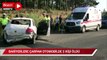 Bariyerlere çarpan otomobildeki 2 kişi öldü