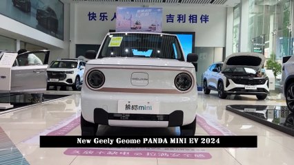 New Geely Geome PANDA MINI EV 2024