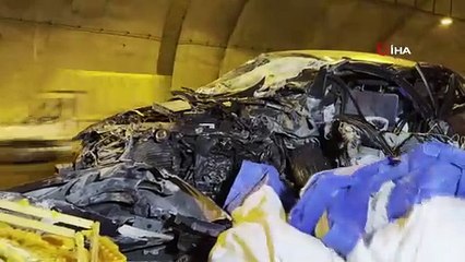 Kuzey Marmara Otoyolu'nda sıkışmalı kaza: 1 ağır yaralı