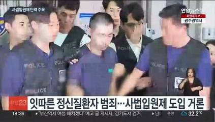 사법입원제, 정신질환 범죄 대안될까…"재활시설 부족"