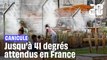 Canicule : 19 départements sont placés en vigilance orange canicule