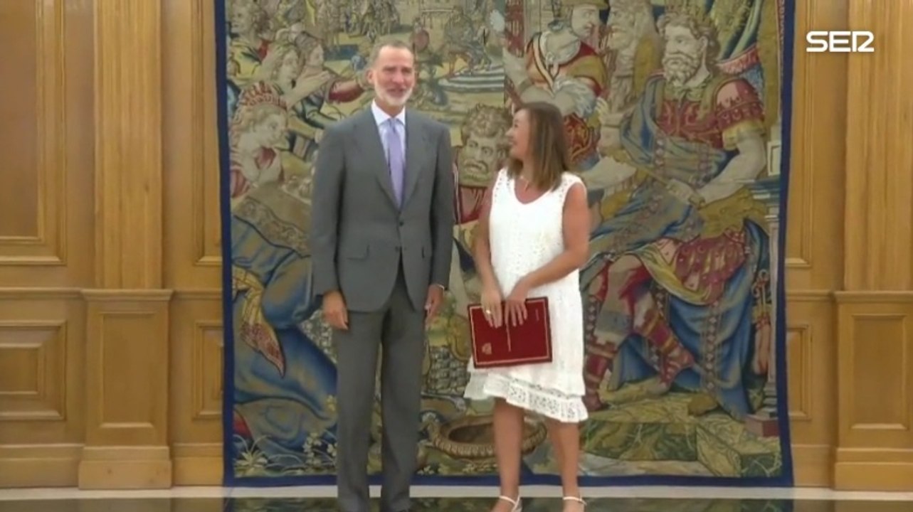 Felipe VI recibe a Armengol