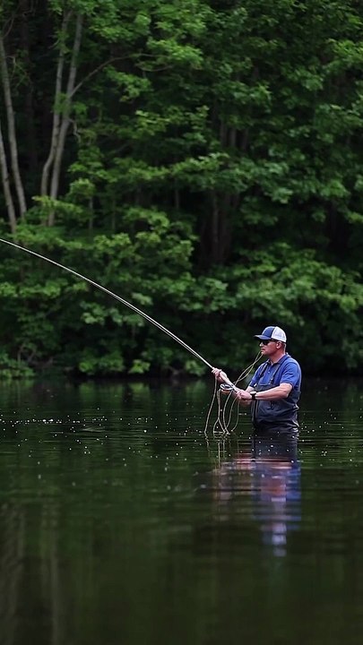 Smooth as Silk | Amazing Fly Fishing ❤ | Satisfying Video