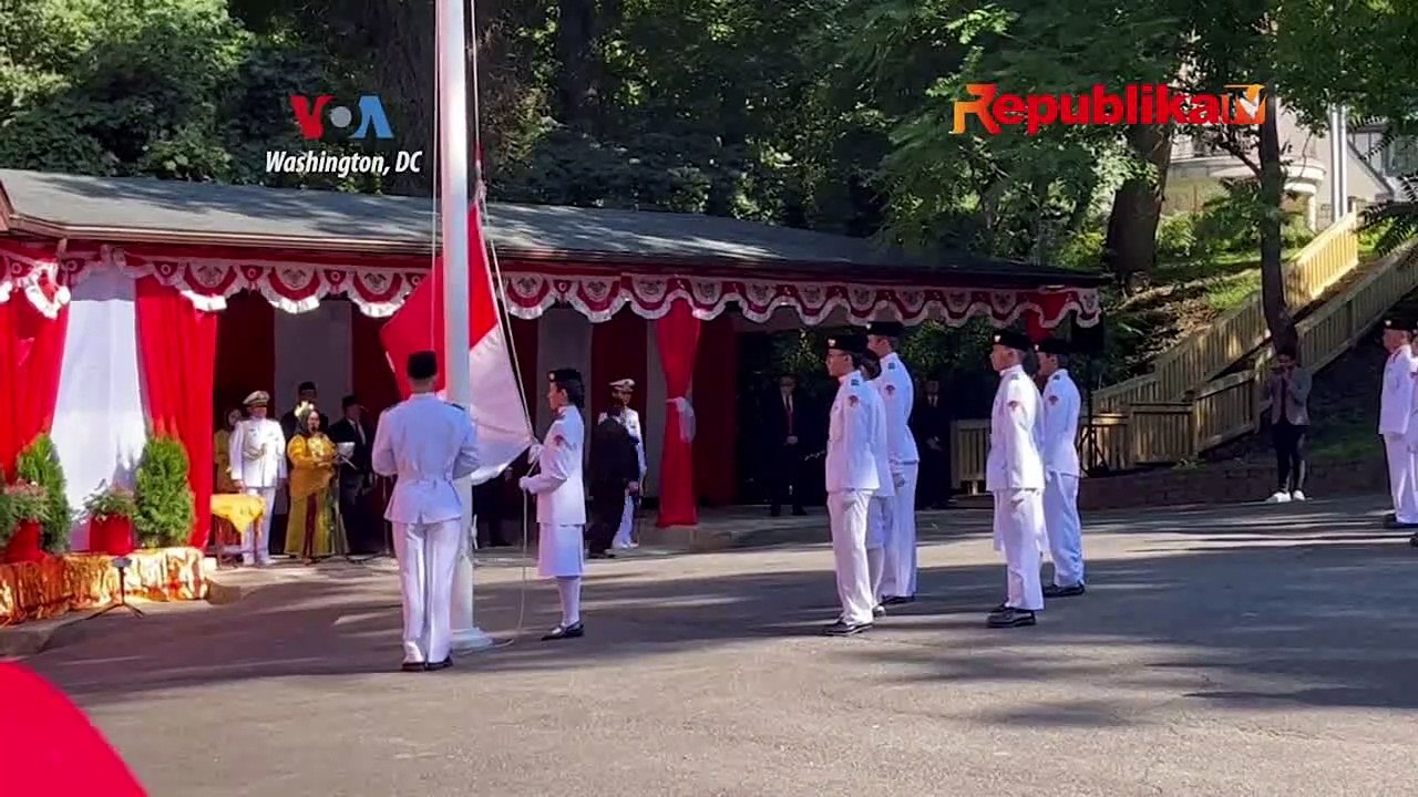 Hut RI, Bendera Merah Putih Berkibar di Kantor Wali Kota San Francisco