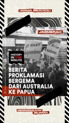 Berita Proklamasi Bergema dari Australia ke Papua