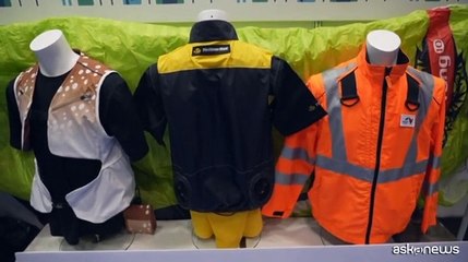 Tecnologia in campo in Giappone, contro il caldo abiti rinfrescanti