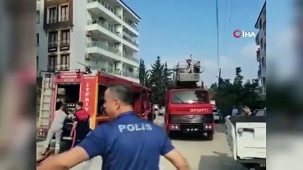 Incendie dû à l'explosion d'un tube de cuisine à Osmaniye
