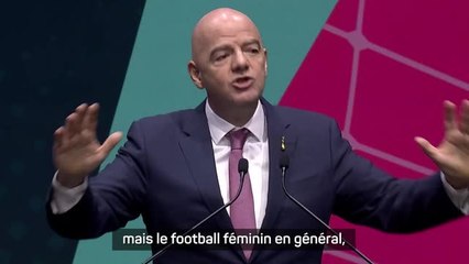 FIFA - Infantino : "Nous devons viser l'égalité"