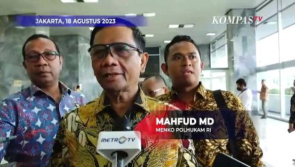 Mahfud MD Buka Suara Usai Pegawai BUMN Jadi Tersangka Teroris