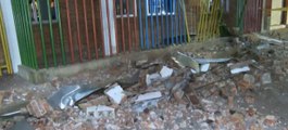 Derrumbe en Guayabetal: así rescataron a familia que quedó atrapada en una vivienda