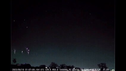 Observatório registra fenômeno luminoso na fronteira do RS com o Uruguai