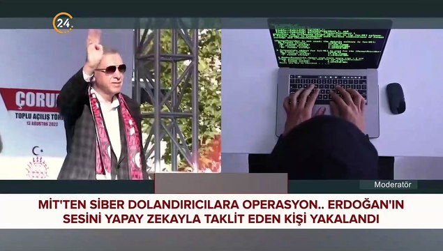 Cumhurbaşkanı Erdoğan'ın sesini taklit ederek dolandırıcılık yapmaya çalışan şüpheli tutuklandı